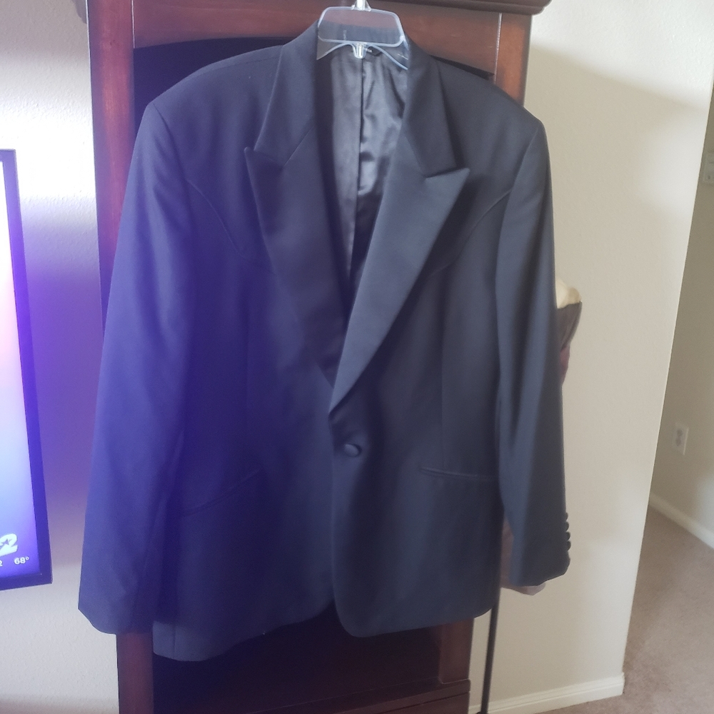 Single Breasted One Button Multiple Inside Pocket… - image 2